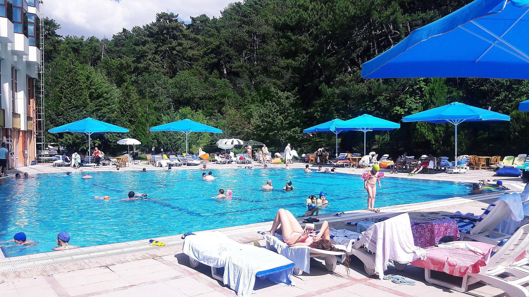 Patalya Thermal Resort Hotel Kizilcahamam Bagian luar foto